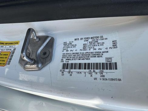 Used 2021 Ford Transit Connect XL w/ CNG/LPG Engine Prep Package image 13