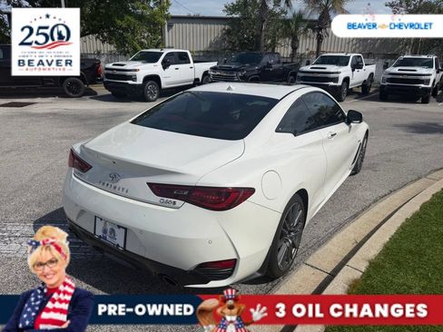 Used 2017 INFINITI Q60 Red Sport 400 RWD image 4