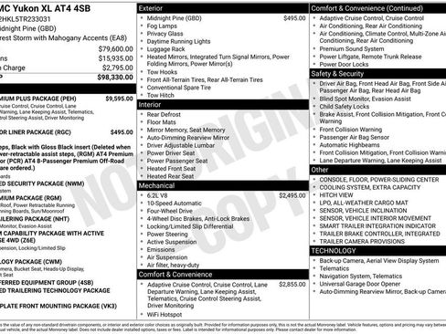 New 2026 GMC Yukon XL AT4 w/ AT4 Premium Plus Package AWD/4WD image 37
