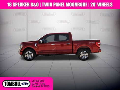 Certified 2023 Ford F150 Platinum w/ Equipment Group 701A High image 4