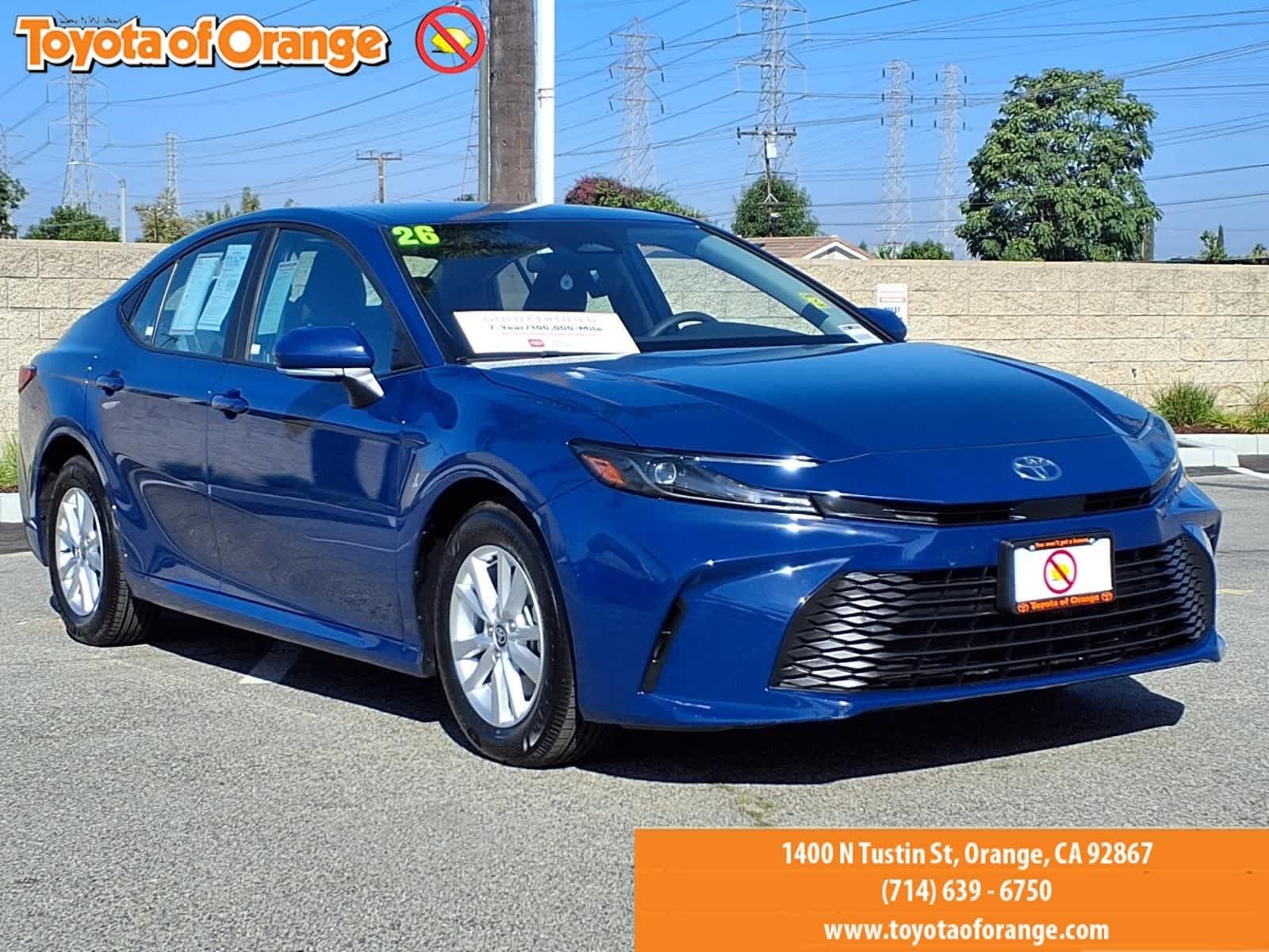 Certified 2026 Toyota Camry LE FWD image 1