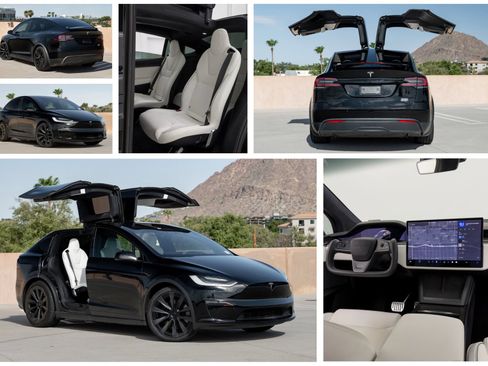 Used 2023 Tesla Model X Plaid AWD/4WD image 2