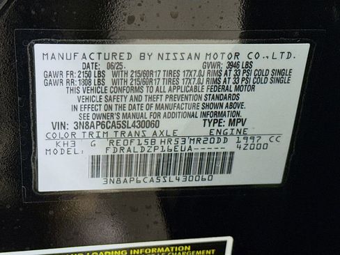 Certified 2025 Nissan Kicks SV image 33