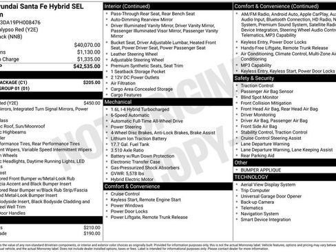 Certified 2023 Hyundai Santa Fe SEL Premium w/ Cargo Package image 17