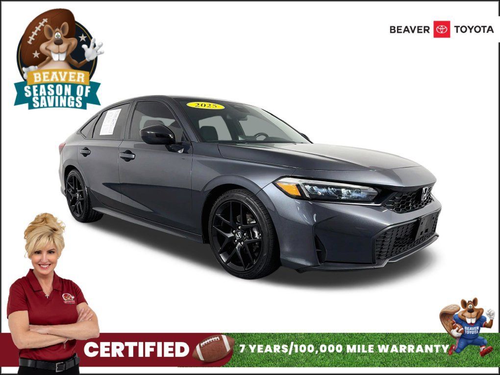 Used 2025 Honda Civic Sport image 1