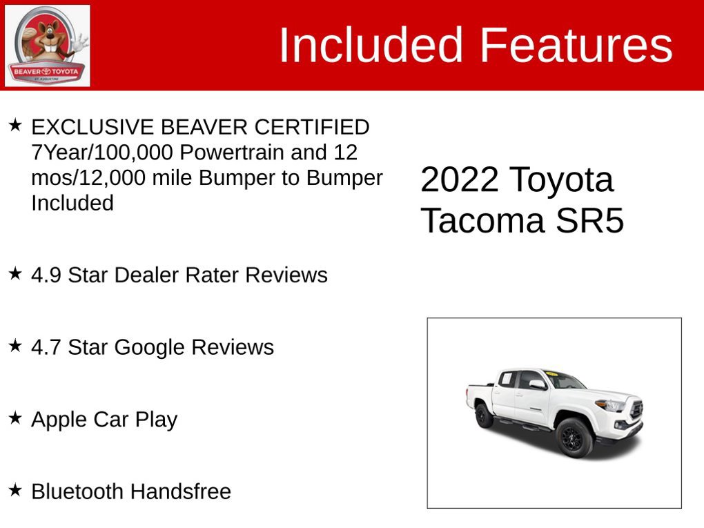 Used 2022 Toyota Tacoma SR5 RWD image 4