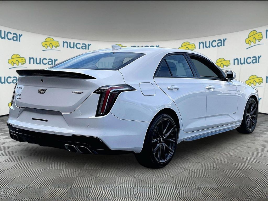 Used 2021 Cadillac CT4 V w/ Technology Package AWD/4WD image 6