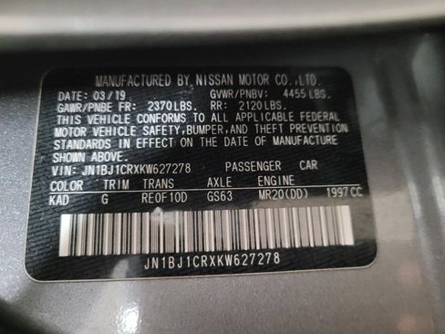 Used 2019 Nissan Rogue Sport S w/ Appearance Package AWD/4WD image 33