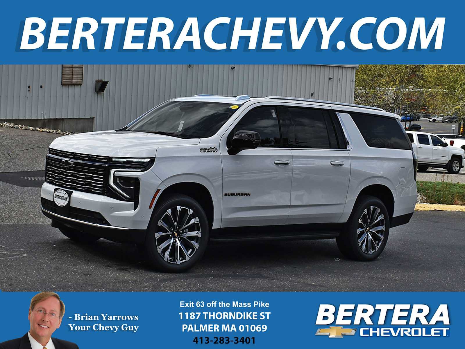 New 2027 Chevrolet Suburban High Country w/ Sun And Tow Package AWD/4WD image 1