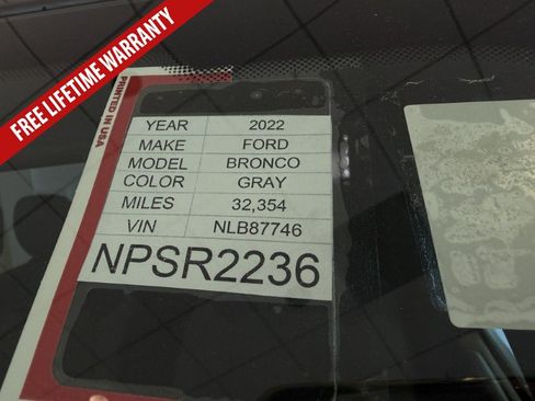 Used 2022 Ford Bronco Outer Banks AWD/4WD image 44