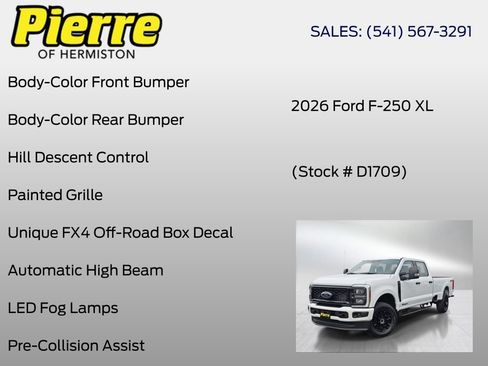 New 2026 Ford F250 XL w/ STX Appearance Package AWD/4WD image 18