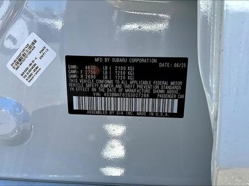 New 2025 Subaru Legacy Premium image 14