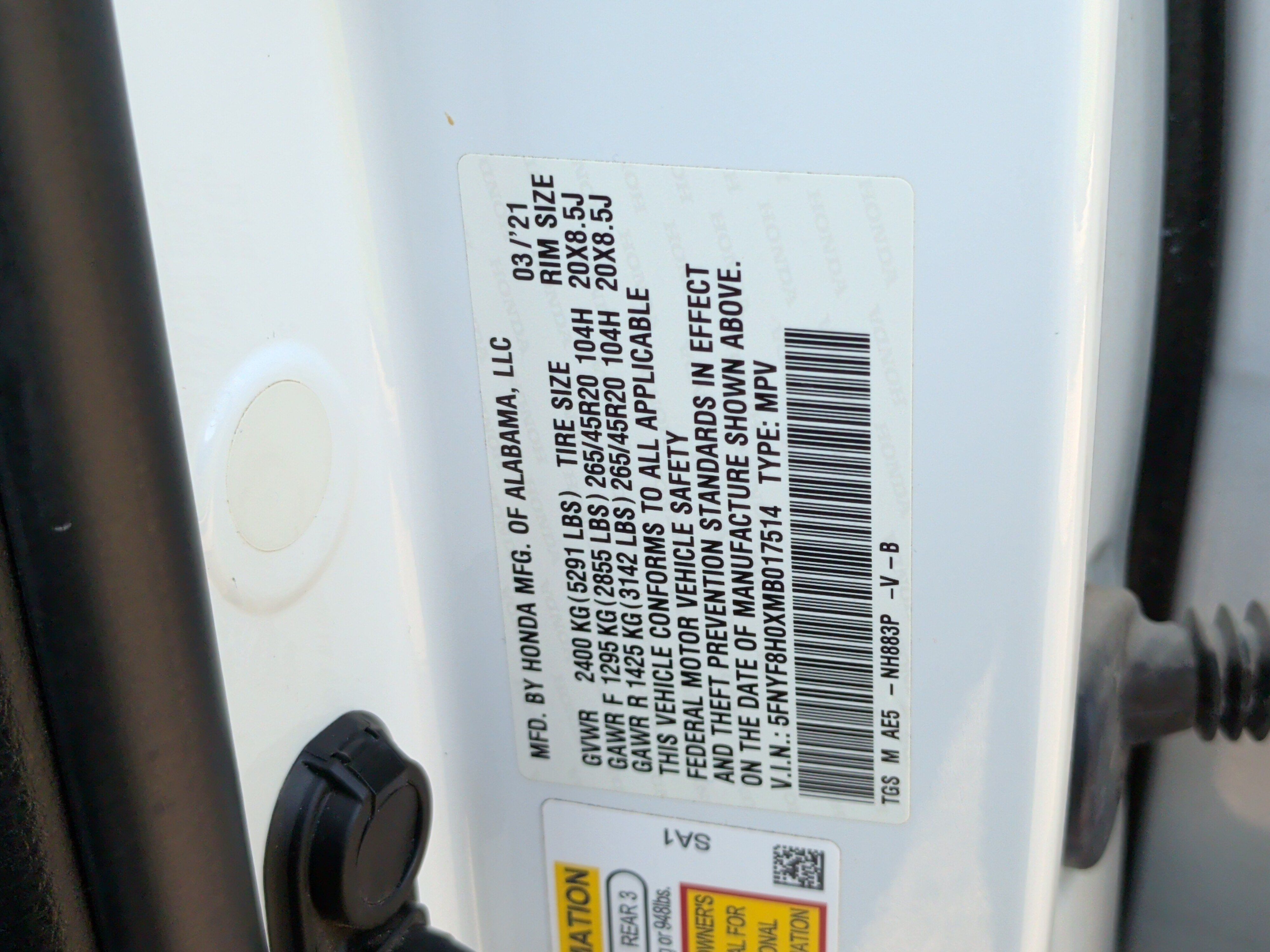 Used 2021 Honda Passport Elite image 37