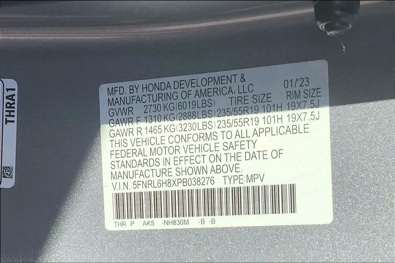 Used 2023 Honda Odyssey Touring image 32