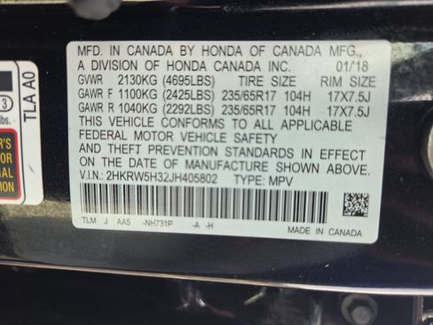 Used 2018 Honda CR-V LX image 38