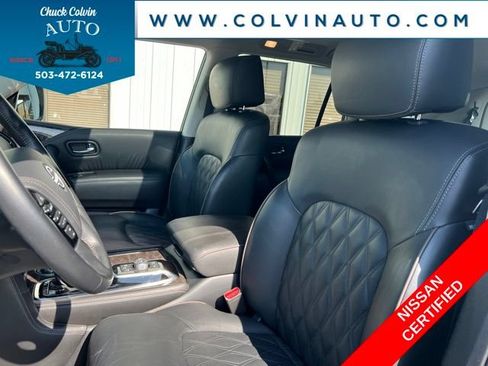 Certified 2023 Nissan Armada Platinum w/ Captain's Chairs Package AWD/4WD image 17