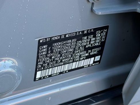 Certified 2024 Honda HR-V Sport image 21