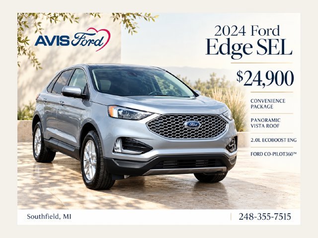 Used 2024 Ford Edge SEL w/ Convenience Package AWD/4WD image 1