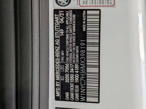 Certified 2021 Mercedes-Benz G 63 AMG 4MATIC image 27