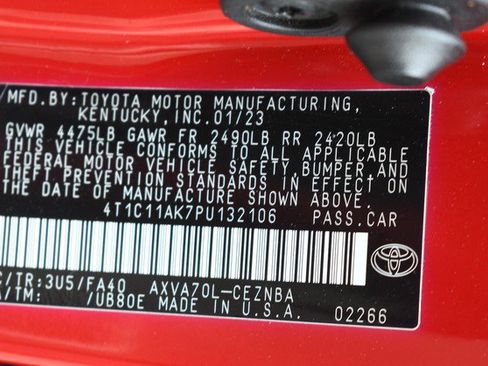 Certified 2023 Toyota Camry LE FWD image 33