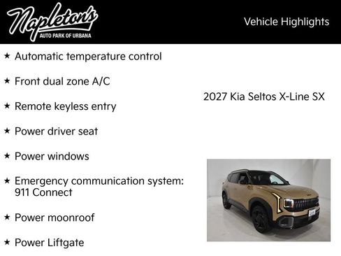 New 2027 Kia Seltos X-Line AWD/4WD image 15