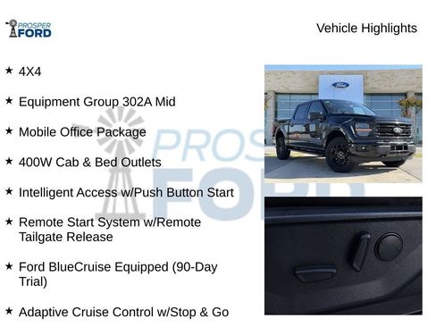 Used 2024 Ford F150 XLT w/ Equipment Group 302A MID AWD/4WD image 5
