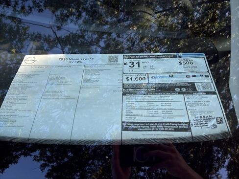 New 2026 Nissan Kicks SV w/ SV Premium Package image 12