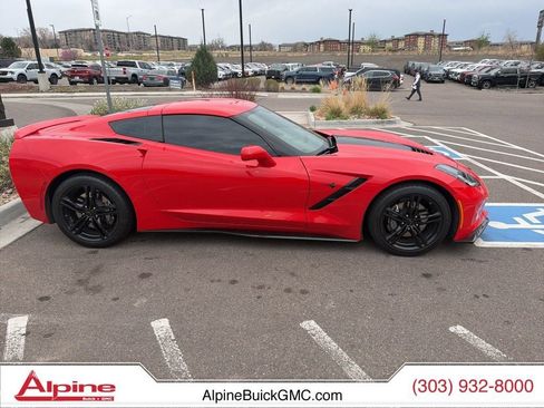 Used 2017 Chevrolet Corvette Stingray Coupe w/ Carbon Flash Badge Package image 1