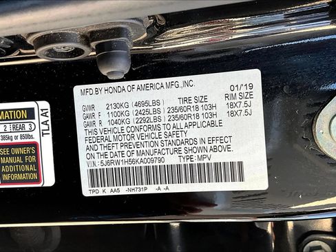 Used 2019 Honda CR-V EX image 19