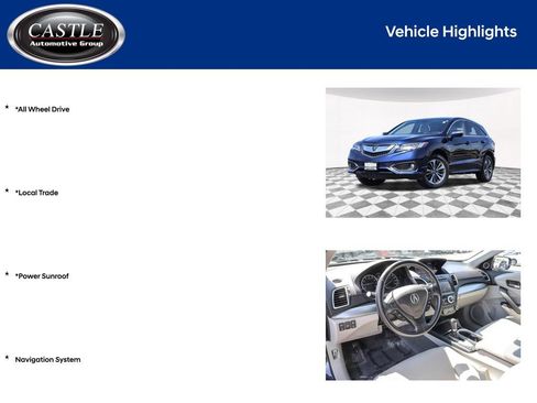 Used 2018 Acura RDX AWD w/ Advance Package image 3