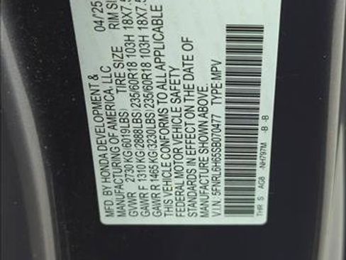 Used 2025 Honda Odyssey EX-L image 29