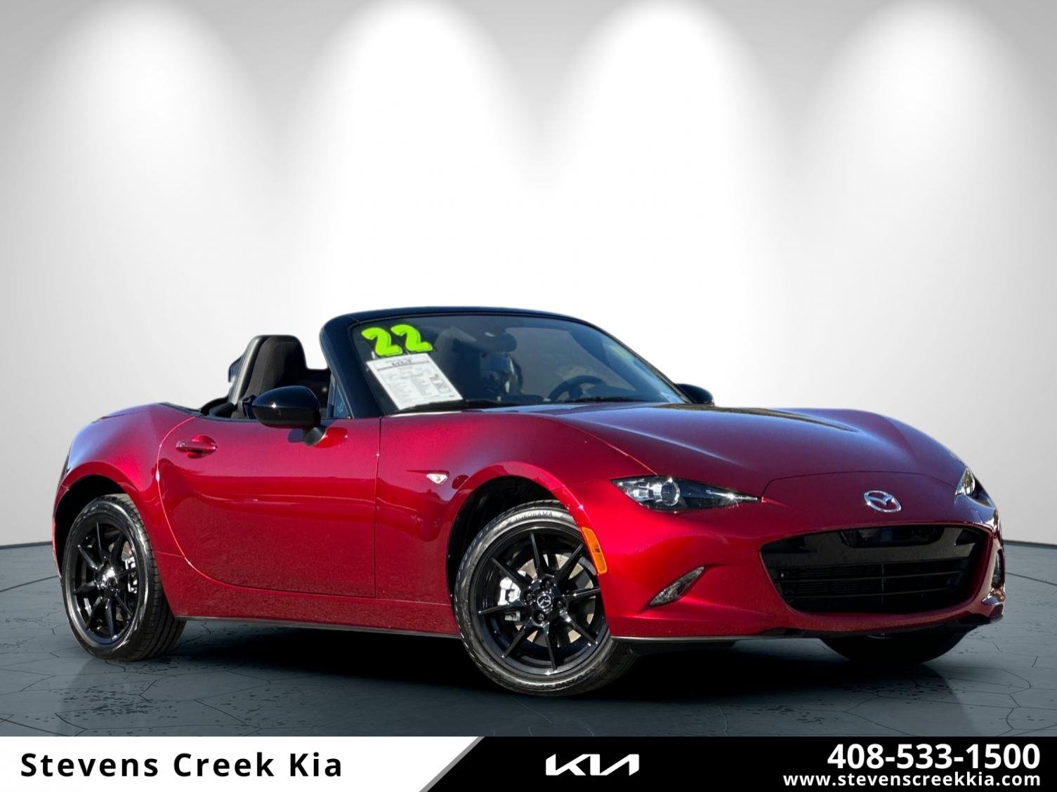Used 2022 MAZDA MX-5 Miata Sport RWD image 1