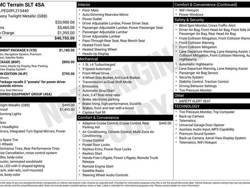 Used 2023 GMC Terrain SLT w/ Infotainment Package II FWD image 14