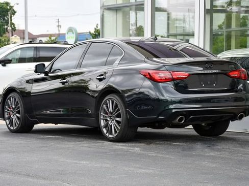 Used 2023 INFINITI Q50 Red Sport 400 w/ Black Opal Edition AWD/4WD image 10