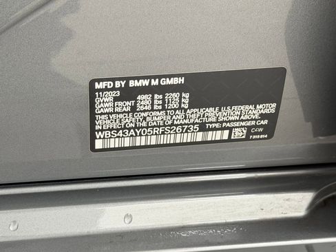 Used 2024 BMW M3 Competition w/ Executive Package AWD/4WD image 34
