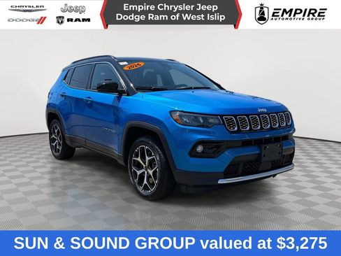 Used 2025 Jeep Compass Limited w/ Sun & Sound Group AWD/4WD image 1