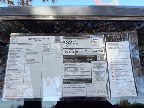 New 2026 Nissan Rogue SV image 12