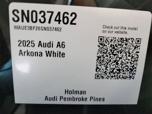 New 2025 Audi A6 Premium Plus image 20