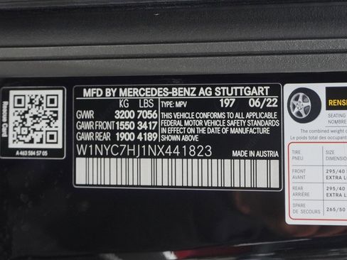 Used 2022 Mercedes-Benz G 63 AMG G 63 AMG image 60
