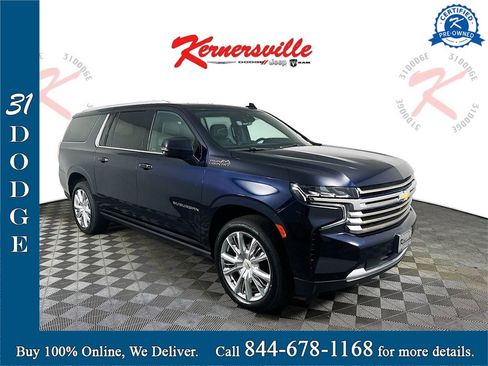 Used 2021 Chevrolet Suburban High Country w/ Premium Package image 1