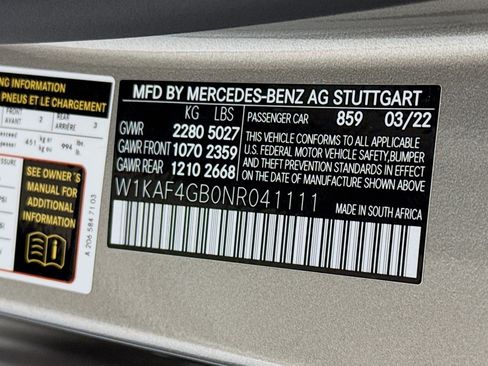 Certified 2022 Mercedes-Benz C 300 Sedan image 26