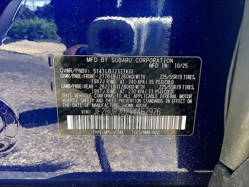 Used 2026 Subaru Outback Touring XT AWD/4WD image 17