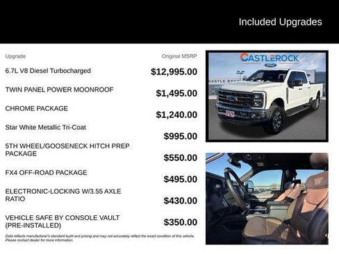 Used 2024 Ford F350 King Ranch w/ Chrome Package image 5