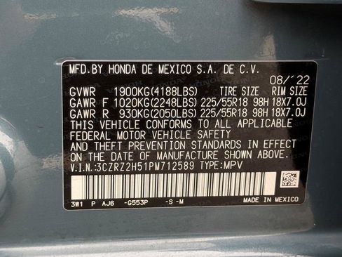 Used 2023 Honda HR-V Sport image 35