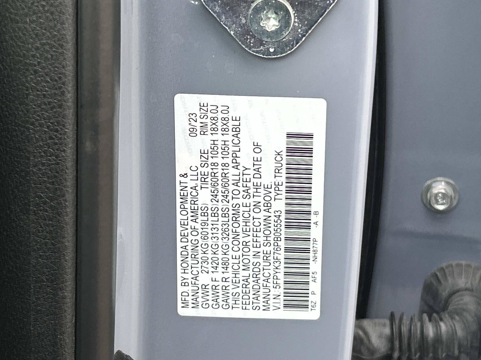 Used 2023 Honda Ridgeline RTL-E image 10