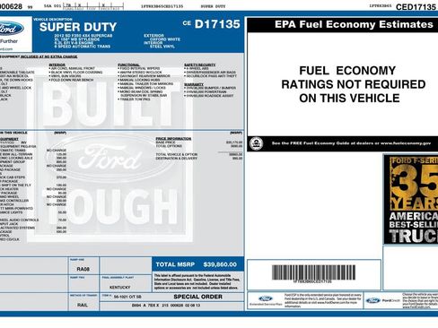 Used 2012 Ford F350 XL w/ PWR Equipment Group AWD/4WD image 2