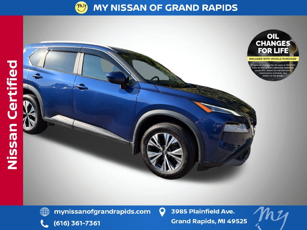 Certified 2023 Nissan Rogue SV w/ SV Premium B Package AWD/4WD 360° Tour