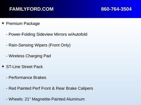 Certified 2025 Ford Explorer ST-Line w/ Premium Package AWD/4WD image 3