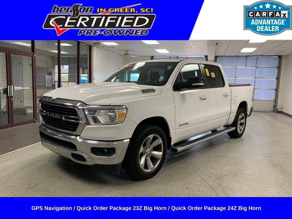 Used 2021 RAM 1500 Big Horn w/ Trailer Tow Group RWD image 1