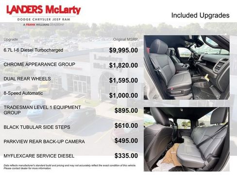 New 2026 RAM 3500 Tradesman w/ Chrome Appearance Group image 4